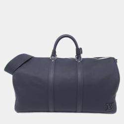 Pre Owned Louis Vuitton Lv Aerogram Keepall Bandouliere 50Cm Boston Bag