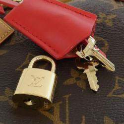 Pre Owned Louis Vuitton Monogram Speedy Bandouliere 30Cm Boston Bag