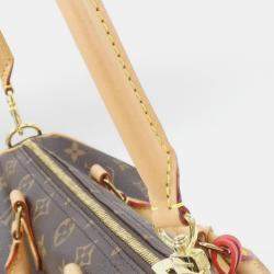 Pre Owned Louis Vuitton Monogram Speedy Bandouliere 30Cm Boston Bag