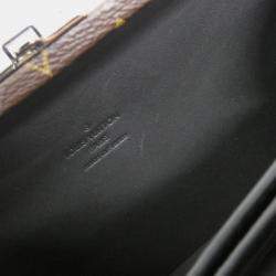Pre Owned Louis Vuitton Monogram Macassar Wallet Trunk Handbag