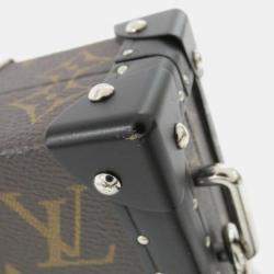 Pre Owned Louis Vuitton Monogram Macassar Wallet Trunk Handbag