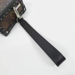 Pre Owned Louis Vuitton Monogram Macassar Wallet Trunk Handbag