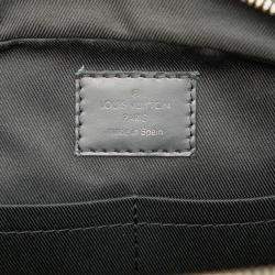 Pre Owned Louis Vuitton Black Damier Graphite Dayton Reporter MM