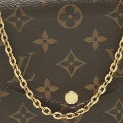 Pre Owned Louis Vuitton Monogram Canvas Pochette Felicie Bag