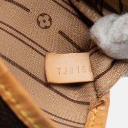 Pre Owned Louis Vuitton Brown Monogram Neverfull GM