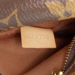 Pre Owned Louis Vuitton Brown Monogram Multi Pochette Accessoires