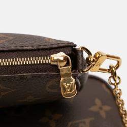 Pre Owned Louis Vuitton Brown Monogram Multi Pochette Accessoires