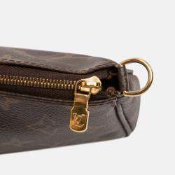 Pre Owned Louis Vuitton Brown Monogram Multi Pochette Accessoires