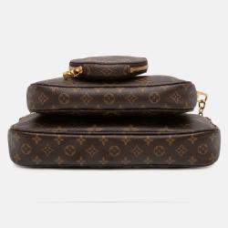 Pre Owned Louis Vuitton Brown Monogram Multi Pochette Accessoires