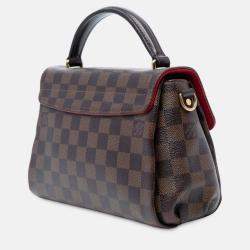 Pre Owned Louis Vuitton Brown Damier Ebene Croisette