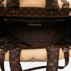 Pre Owned Louis Vuitton Brown Econyl Monogram Pillow OnTheGo GM