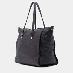 Pre Owned Louis Vuitton Navy Blue Monogram Empreinte Lumineuse PM