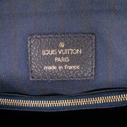 Pre Owned Louis Vuitton Navy Blue Monogram Empreinte Lumineuse PM