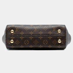 Pre Owned Louis Vuitton Brown Monogram Cluny BB