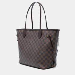 مملوكة مسبقًا Louis Vuitton Neverfull MM Damier Ebene Canvas Tote Bag