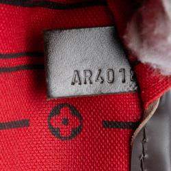 مملوكة مسبقًا Louis Vuitton Neverfull MM Damier Ebene Canvas Tote Bag