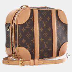 Pre Owned Louis Vuitton Brown Monogram Valisette PM