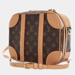Pre Owned Louis Vuitton Brown Monogram Valisette PM