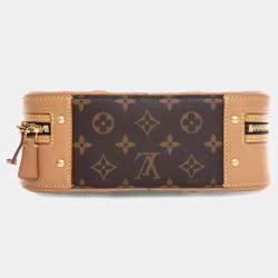 Pre Owned Louis Vuitton Brown Monogram Valisette PM