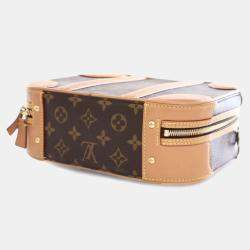 Pre Owned Louis Vuitton Brown Monogram Valisette PM