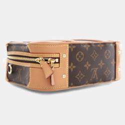 Pre Owned Louis Vuitton Brown Monogram Valisette PM