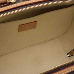 Pre Owned Louis Vuitton Brown Monogram Valisette PM