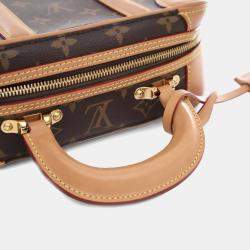 Pre Owned Louis Vuitton Brown Monogram Valisette PM