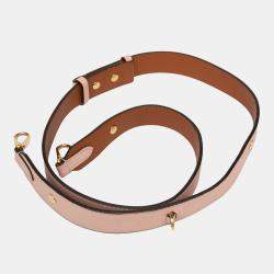 Pre Owned Louis Vuitton Pink Grained Calfskin Lockme Tender