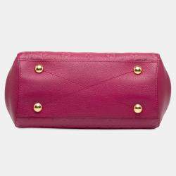 Pre Owned Louis Vuitton Purple Monogram Empreinte Montaigne BB