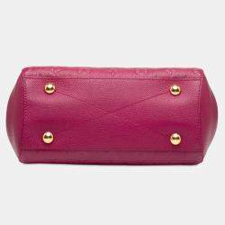 Pre Owned Louis Vuitton Purple Monogram Empreinte Montaigne BB