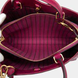 Pre Owned Louis Vuitton Purple Monogram Empreinte Montaigne BB