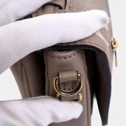 Pre Owned Louis Vuitton Monogram Empreinte Giant Pochette Metis East West