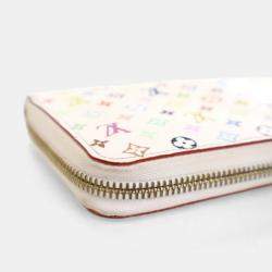 Pre Owned Louis Vuitton Monogram Multicolor Zippy Wallet