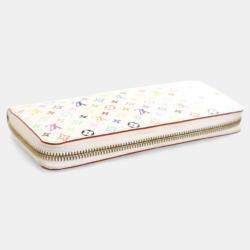 Pre Owned Louis Vuitton Monogram Multicolor Zippy Wallet