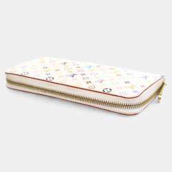 Pre Owned Louis Vuitton Monogram Multicolor Zippy Wallet