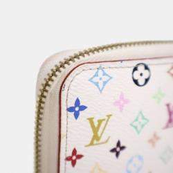 Pre Owned Louis Vuitton Monogram Multicolor Zippy Wallet