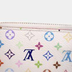 Pre Owned Louis Vuitton Monogram Multicolor Zippy Wallet