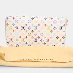 Pre Owned Louis Vuitton Monogram Multicolor Zippy Wallet
