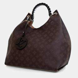 Pre Owned Louis Vuitton Monogram Mahina Carmel Hobo