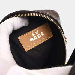 Pre Owned Louis Vuitton x NIGO Reverse Monogram Flat Double Phone Pouch