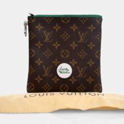 Pre Owned Louis Vuitton Monogram Golf Accessories Pouch
