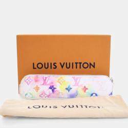 Pre Owned Louis Vuitton Monogram Watercolor Elizabeth Pencil Pouch