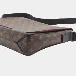 Pre Owned Louis Vuitton Brown Monogram Macassar District MM
