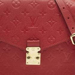 Pre Owned Louis Vuitton Jaipur Monogram Empreinte Pochette Metis Bag