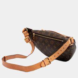 Pre Owned Louis Vuitton Brown Monogram Bumbag