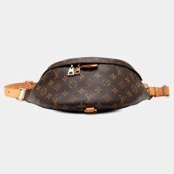 Pre Owned Louis Vuitton Brown Monogram Bumbag