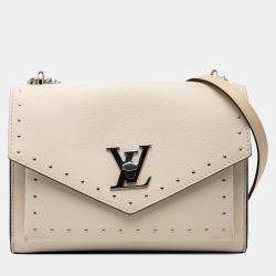Pre Owned Louis Vuitton White MyLockMe BB