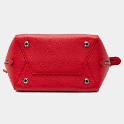 Pre Owned Louis Vuitton Red Calfskin Freedom Tote