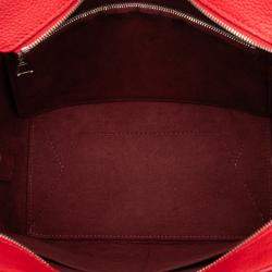 Pre Owned Louis Vuitton Red Calfskin Freedom Tote