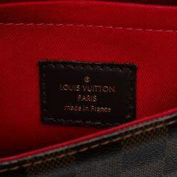 Pre Owned Louis Vuitton Brown Damier Ebene Croisette